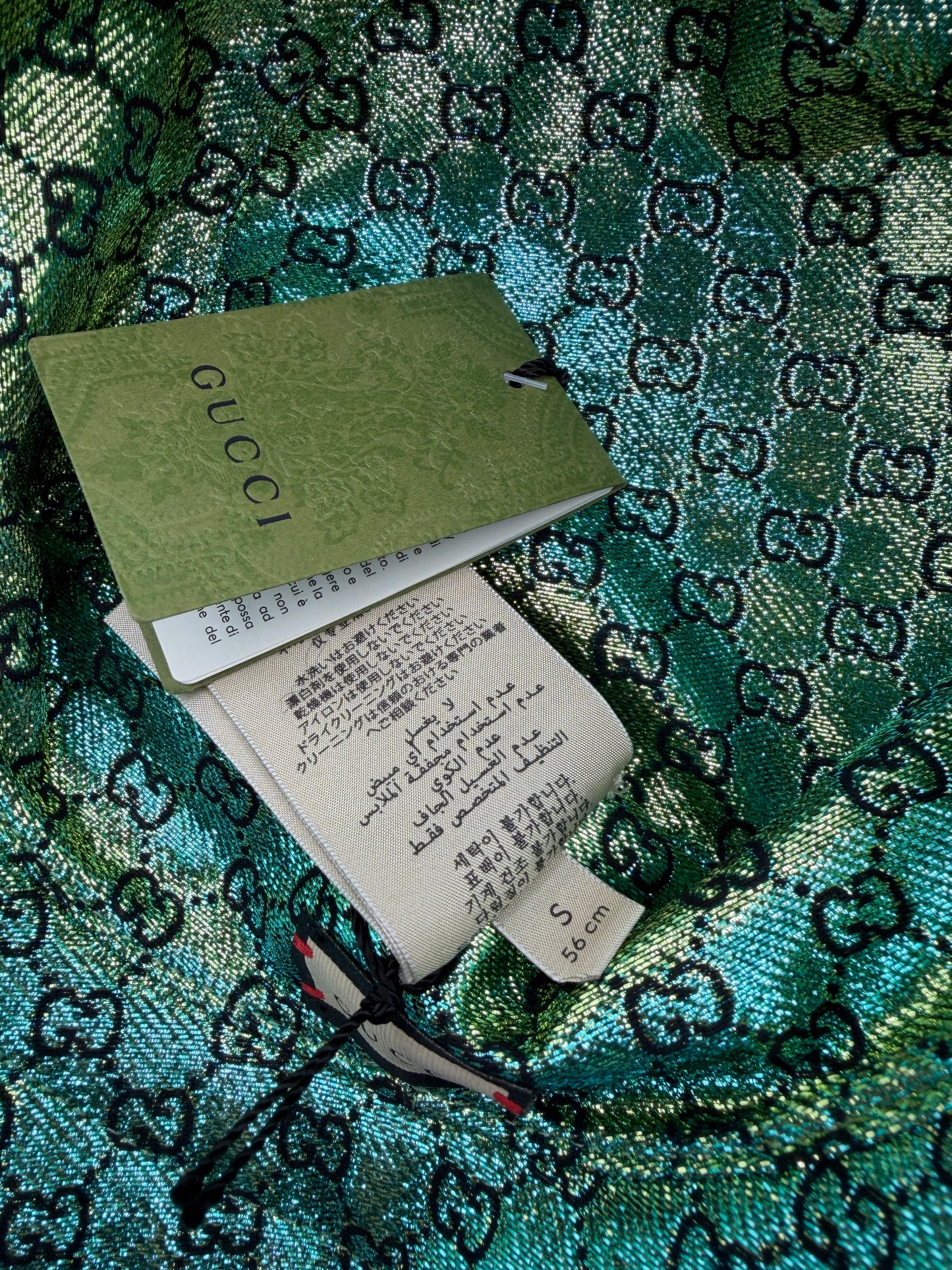 Gucci bucket hat green