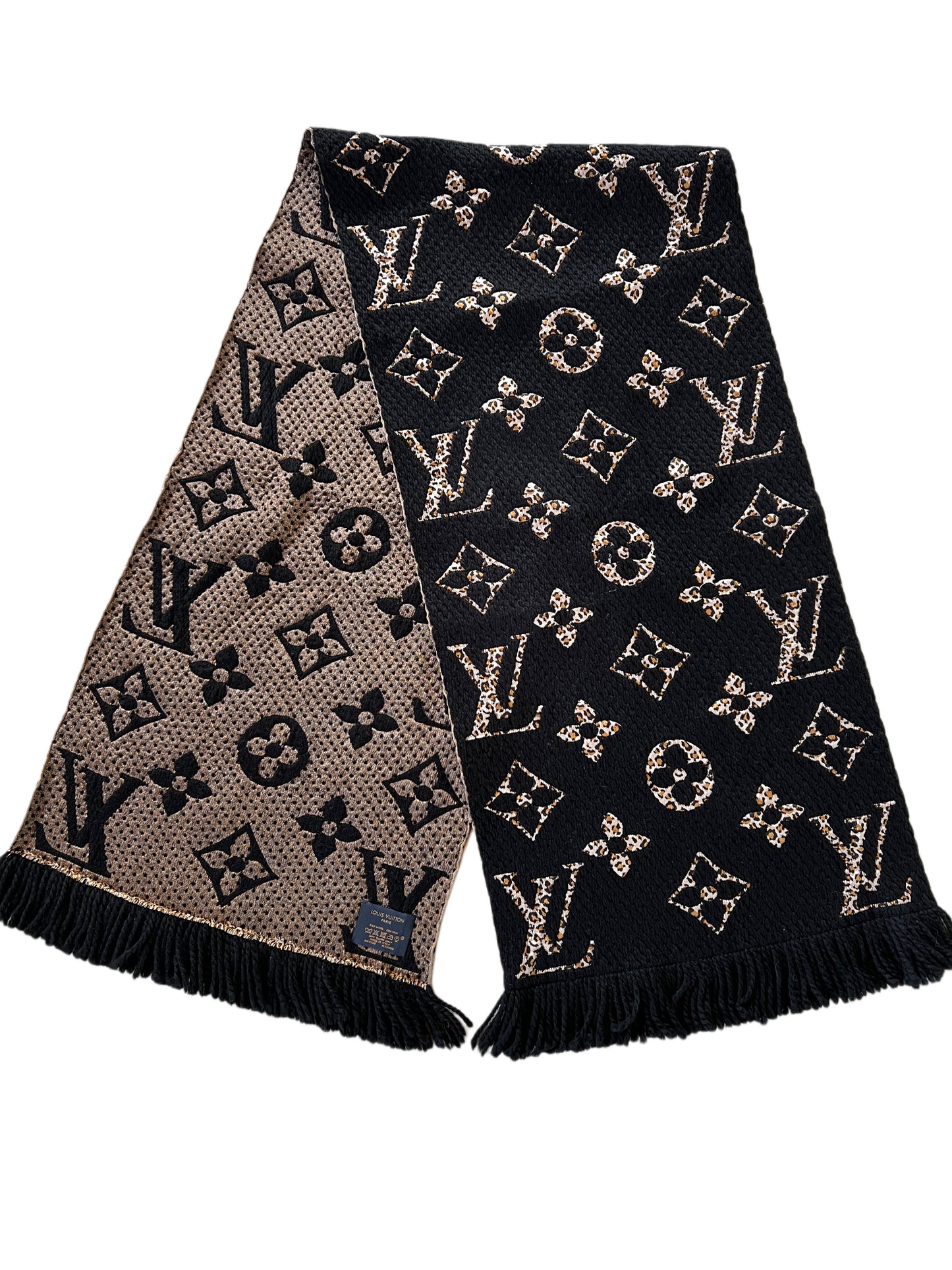 Louis Vuitton Sciarpa leopardata