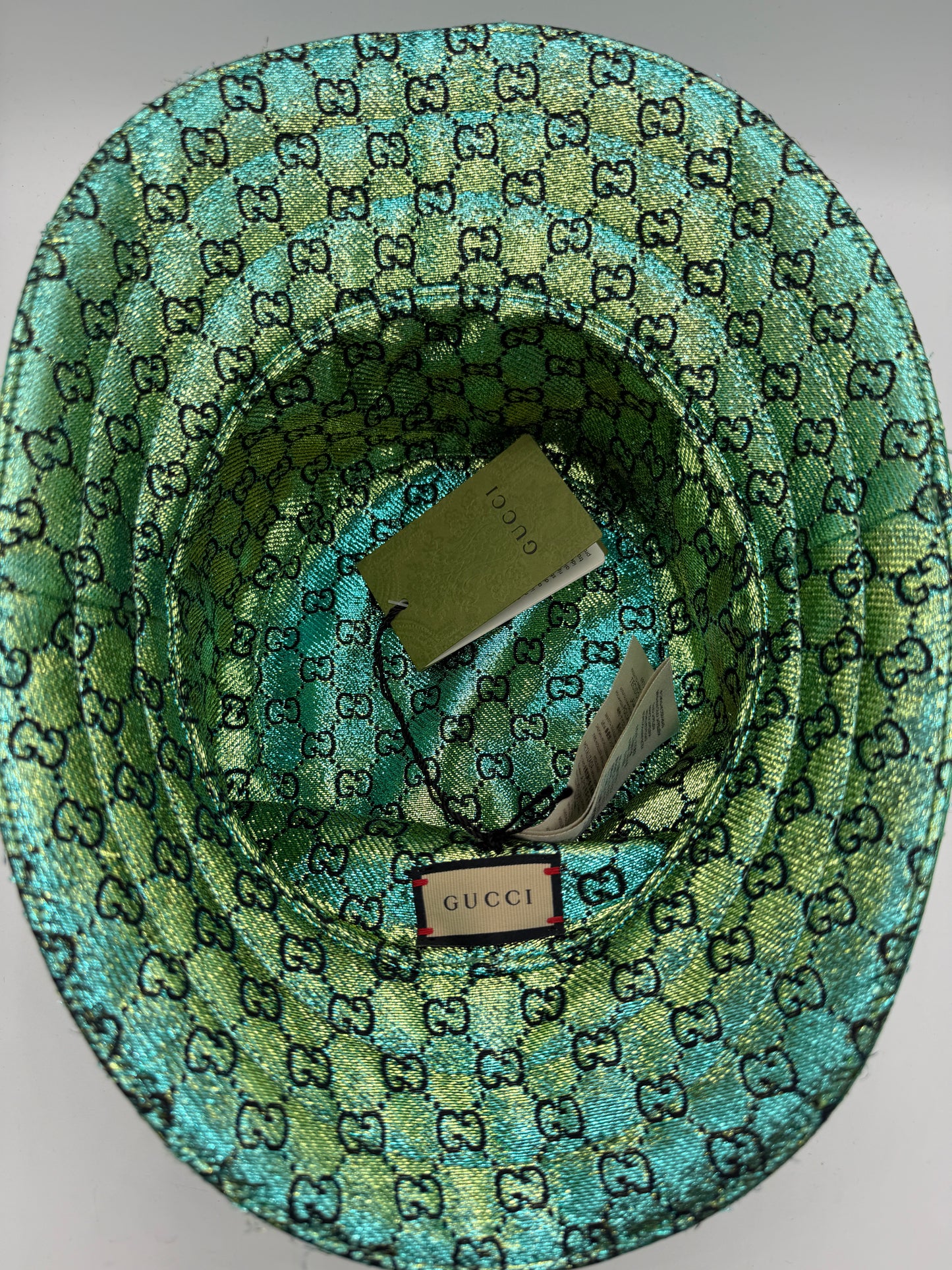 Gucci bucket hat green