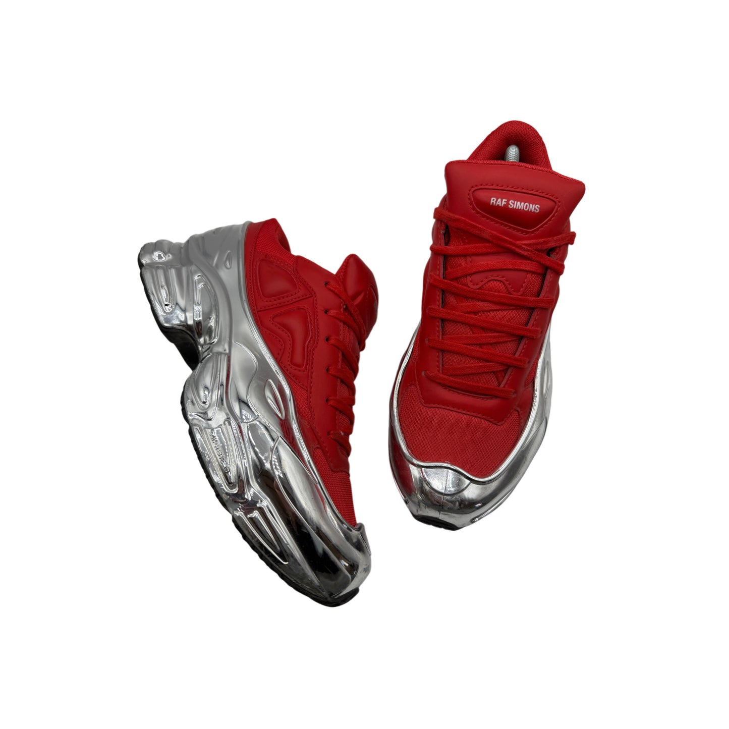 Raf Simons red metallic 40eu