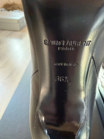 Saint Laurent stivali in pelle