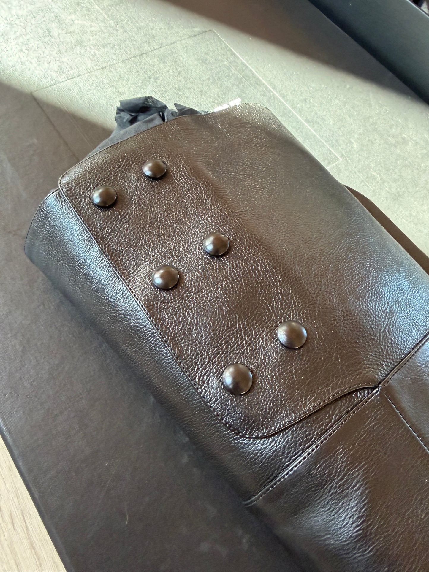 Saint Laurent stivali in pelle